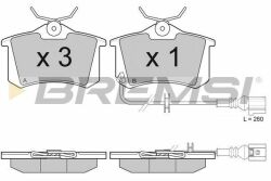 Тормозные колодки зад. VW Polo 01-/Skoda Fabia 99-08 (TRW) Тормозные колодки зад. VW Polo 01-/Skoda Fabia 99-08 (TRW)
