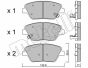 Колодки тормозные (передние) Hyundai Sonata VI 11-14//Kia Optima 10-, фото 13 - интернет-магазин Auto-Mechanic