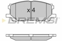 Гальмівні колодки пер. Lexus RX 03-08 (Sumitomo)