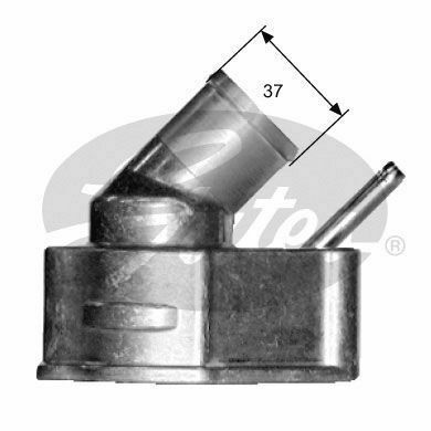 Термостат Opel Astra F/G/H/O/Omega B/Vectra A/B 1.8-2.0 16V (с прокладкой) (92°C)