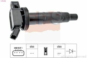 EPS TOYOTA Котушка запалювання Avensis Verso, Camry, Rav 4 II 2.0/2.4 01-