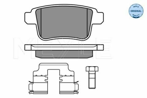 Колодки тормозные (задние) Renault Kangoo 08-/MB Citan 12-