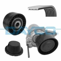 Комплект ремень + натяжитель ролик Renault Nissan Qashqai I, X-Trail, Espace V, Fluence, Grand Scenic III, Kangjar, Megane CC, III 1.6/1.6D 2004–2011