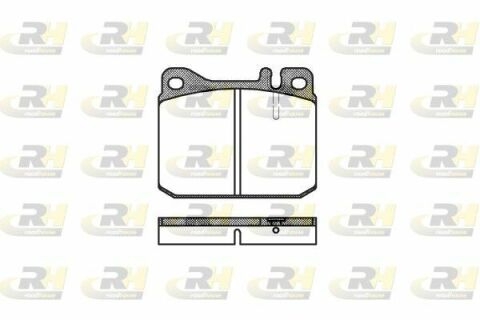 Гальмівні колодки дискові