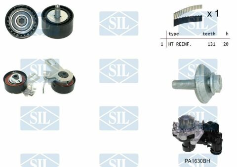 Водяний насос + зубчастий ремінь