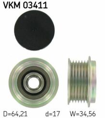 Шкив генератора s80 ii, v70 iii, ford
