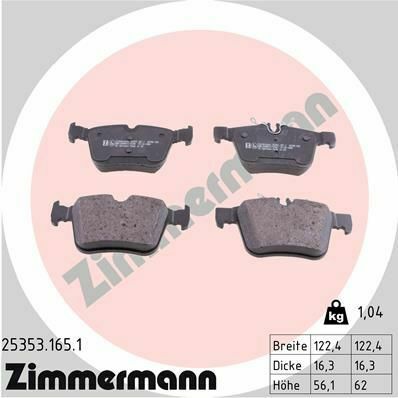Колодки тормозные (задние) MB C-class (W205/A205/S205/C205) 14- (Ate-Teves) Колодки тормозные (задние) MB C-class (W205/A205/S205/C205) 14- (Ate-Teves)