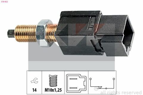 510 052 KW Датчик педалі гальм/зчеплення (аналог EPS 1.810.052/Facet 7.1052 )