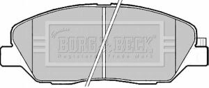 BBP2176 BORG & BECK - Гальмівні колодки до дисків