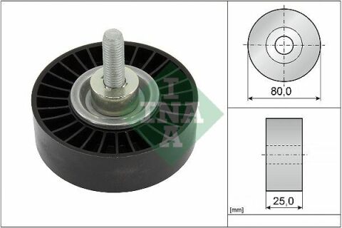 Ролик генератора Land Rover Discovery/Range Rover 14- (паразитный)