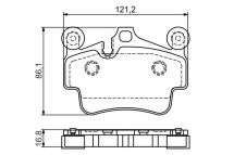 Комплект тормозных колодок, дисковый тормоз Комплект тормозных колодок, дисковый тормоз