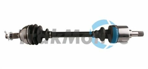 TRAKMOTIVE CITROEN Полуось лев. L=629mm 25/24 зуб.C3 Picasso,DS3,C4,Peugeot 207/308