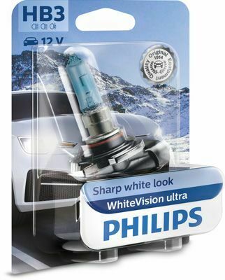 9005WVUB1 (PHILIPS) HB3 WhiteVision ultra +60% (3800K) B1 12V 60W P20d (замена 9005WHVB1)