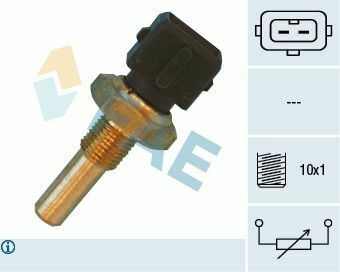 Датчик температури охолоджуючої рідини Audi A4/A6/A8/VW Passat 2.5TDI 97-06 (M10x1) (чорний)