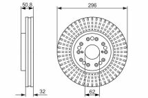 Диск тормозной передний Lexus GS-10 TOYOTA