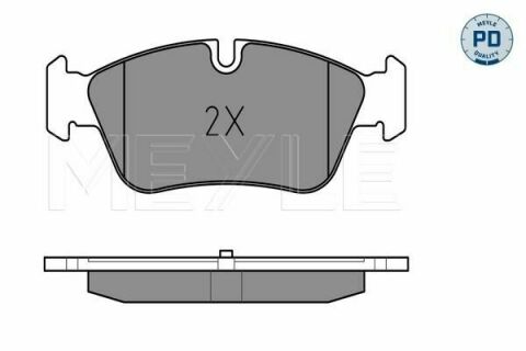 Колодки тормозные (передние) BMW 3 (E90) 1.6-2.0 i 04-11