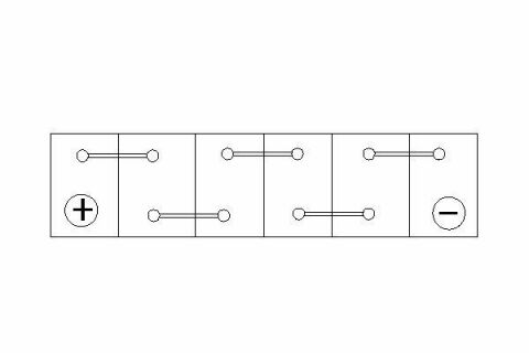 Аккумуляторная батарея 60Ah/540A (242x175x190/+L/B13) S4