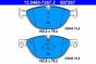 Тормозные колодки (передние) BMW 5 (F07/F10/F11) 09-17/6 (F06/F13) 11-18/7 (F01/F02/F03/F04) 08-15 (Ate), фото 6 - интернет-магазин Auto-Mechanic