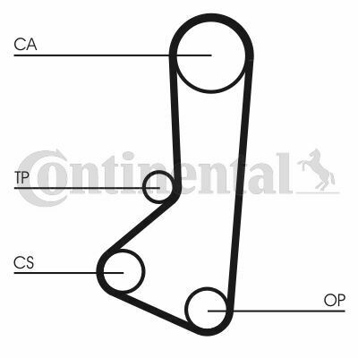 Ремень ГРМ Hyundai Sonata/Mitsubishi Galant 1.8/2.0 80-94 (19x122z)