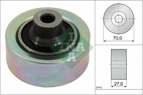 Ролик генератора Citroen C3/C4/Peugeot 207/307 02- (паразитний) (70x27) Ролик генератора Citroen C3/C4/Peugeot 207/307 02- (паразитний) (70x27)