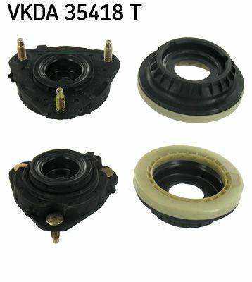 SKF FORD К-кт. (2шт.) подушка переднього амортизатора + підшипником Mondeo ||| 00-