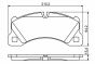 Колодки гальмівні (передні) Porsche Cayenne 02-/Macan 14-/Panamera 10-16/VW Touareg 02-, фото 10 - інтерент-магазин Auto-Mechanic