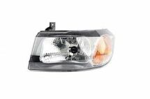 Фара F. Transit 00-06 Л. (темн. відбивач+моторчик)