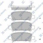 Колодки тормозные дисковые