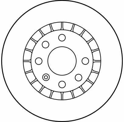DF1625  TRW - Гальмівний диск