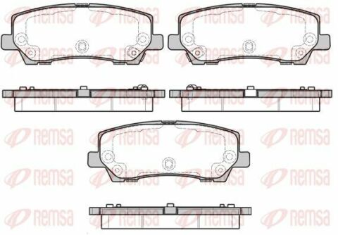 Колодки гальмівні задні mustang купе 2.3 ecoboost