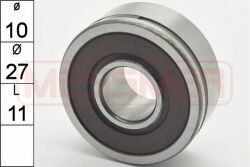 Підшипник B1050-2rs (27x10x11)