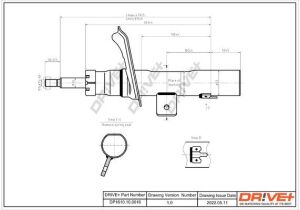 Амортизатор (передний) Citroen Berlingo/Peugeot Partner 02-(R) (Газ)