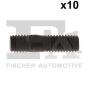 Винт (шпилька) m8x1,25 (длина резьбы 10 и 20 mm) hyundai, ford, mazda, nissan vw, фото 1 - интернет-магазин Auto-Mechanic