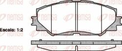 Колодки гальмівні передні TOYOTA Corolla, Auris, RAV-4 05- Колодки гальмівні передні TOYOTA Corolla, Auris, RAV-4 05-