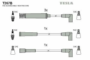 Кабель зажигания к-кт TESLA Opel Ascona, Kadet 86-94 1,6