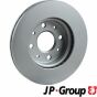 JP GROUP FIAT Диск тормозной передн.500 07-,Panda 04-,Ford Ka 08-, фото 2 - интернет-магазин Auto-Mechanic