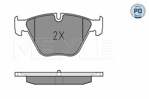 Колодки гальмівні (передні) BMW 5 (F10,F18)/7 (F01,F02,F03,F04) 2.5D/3.0i 08- Колодки гальмівні (передні) BMW 5 (F10,F18)/7 (F01,F02,F03,F04) 2.5D/3.0i 08-