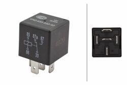 Реле робочого струму 12V, 30A/40A 5 пол.