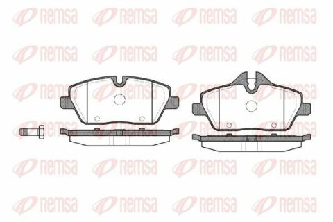 Тормозные колодки MINI Cooper, One 06-BMW E81/E87