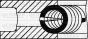 Комплект поршневих кілець DACIA Logan 1.4, 1.6 (79.5/STD) (1.5/1.5/2.5), фото 3 - інтерент-магазин Auto-Mechanic
