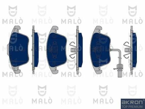 Комплект гальмівних накладок, дискове гальмо Комплект гальмівних накладок, дискове гальмо