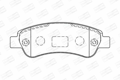 Гальмівні колодки задні Ducato, Citroen Jumper 06- FIAT Гальмівні колодки задні Ducato, Citroen Jumper 06- FIAT