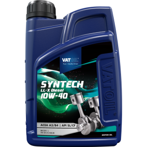 Моторное масло Vatoil SynTech Diesel LL-X 10W40 1л. (ACEA A3 B4, API SL CF)