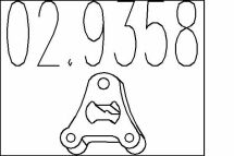 Гумовий  елемент  кріплення  вихлопної  системи