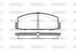 Гальмівні колодки зад. Mazda 6/323/626 94-12 (akebono)