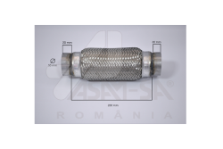 Гофра глушника 55*200 RENAULT
