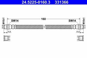 Гальмівний шланг