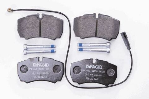 Тормозные колодки зад. Transit (V347) 06- (спарка)