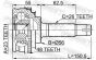 ШРКШ (ШРУС) зовнішній 23x56x26 TOYOTA COROLLA 91-, фото 2 - інтерент-магазин Auto-Mechanic