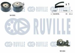 RUVILLE NISSAN К-кт ГРМ (помпа с прокл. + ролик + ремень) KUBISTAR 1.2 RUVILLE NISSAN К-кт ГРМ (помпа с прокл. + ролик + ремень) KUBISTAR 1.2